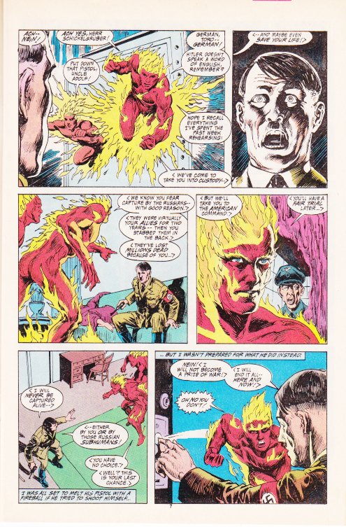The Saga of the Original
Human Torch #3 (June 1990)